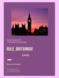 Rule, Britannia!: SATB SATB choral sheet music cover